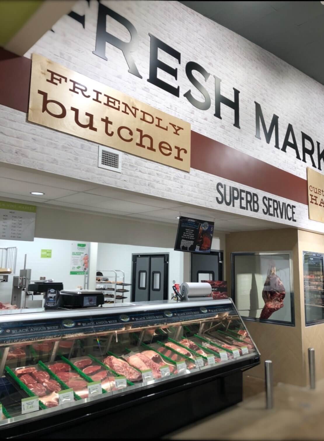 Butcher Shop Green Vine Market